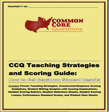 Load image into Gallery viewer, CCQ Teaching Strategies and Scoring Guide: How to Get Maximum Student Results
