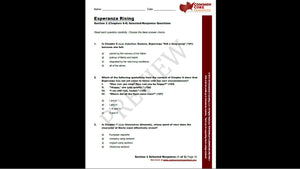 Esperanza Rising CCQ Workbook (Reading Level V - 750L+)
