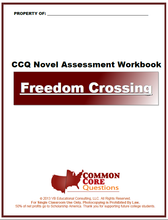 Load image into Gallery viewer, Freedom Crossing CCQ Workbook (Reading Level R+ - 720L+)