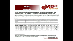 Frindle CCQ Workbook (Reading Level R - 830L)