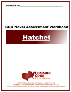Hatchet CCQ Workbook (Reading Level R - 1020L*)